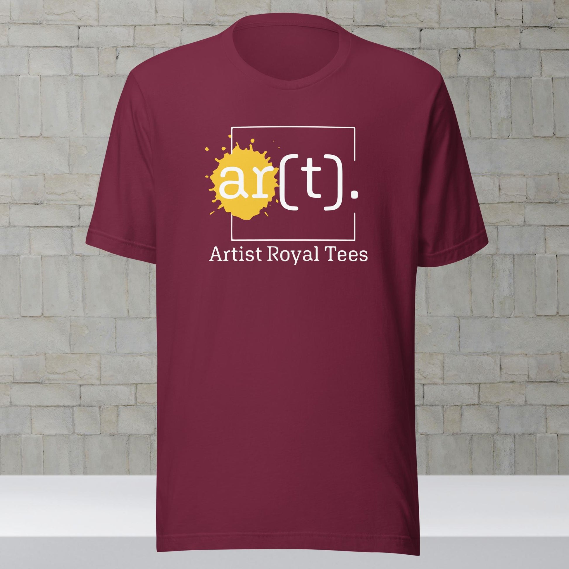 Artist Royal Tees Maroon Shirt